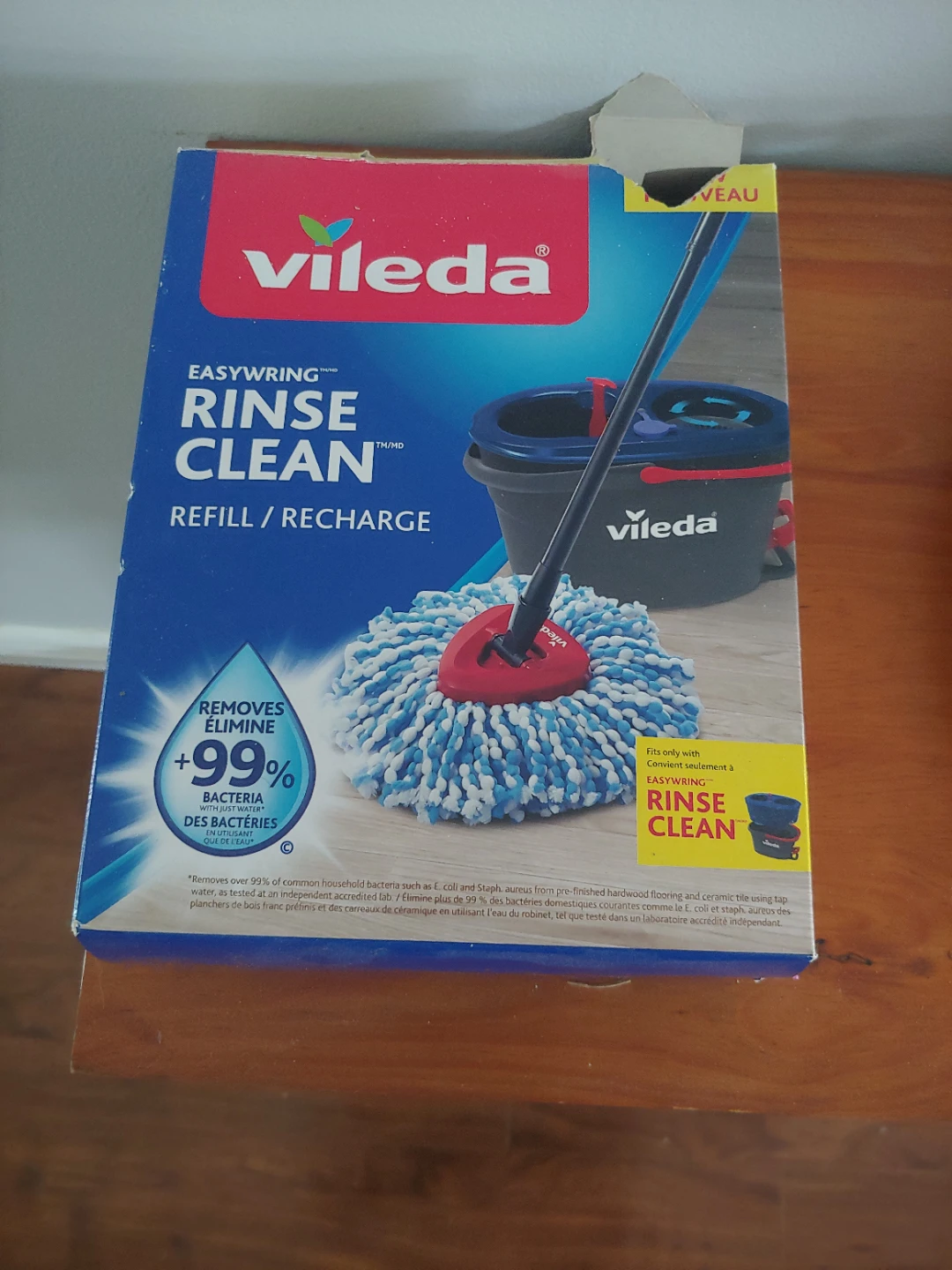 Vileda EasyWring Rinse Clean Mop Refill