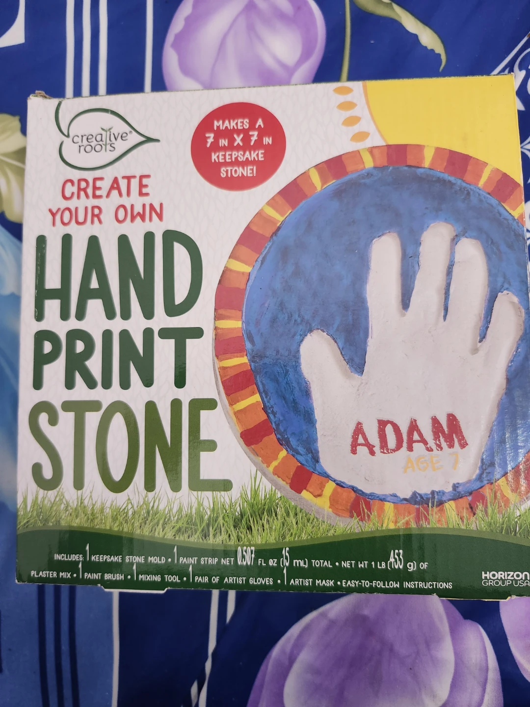 Creative Tools Create Your Own Hand Print Stone Kit