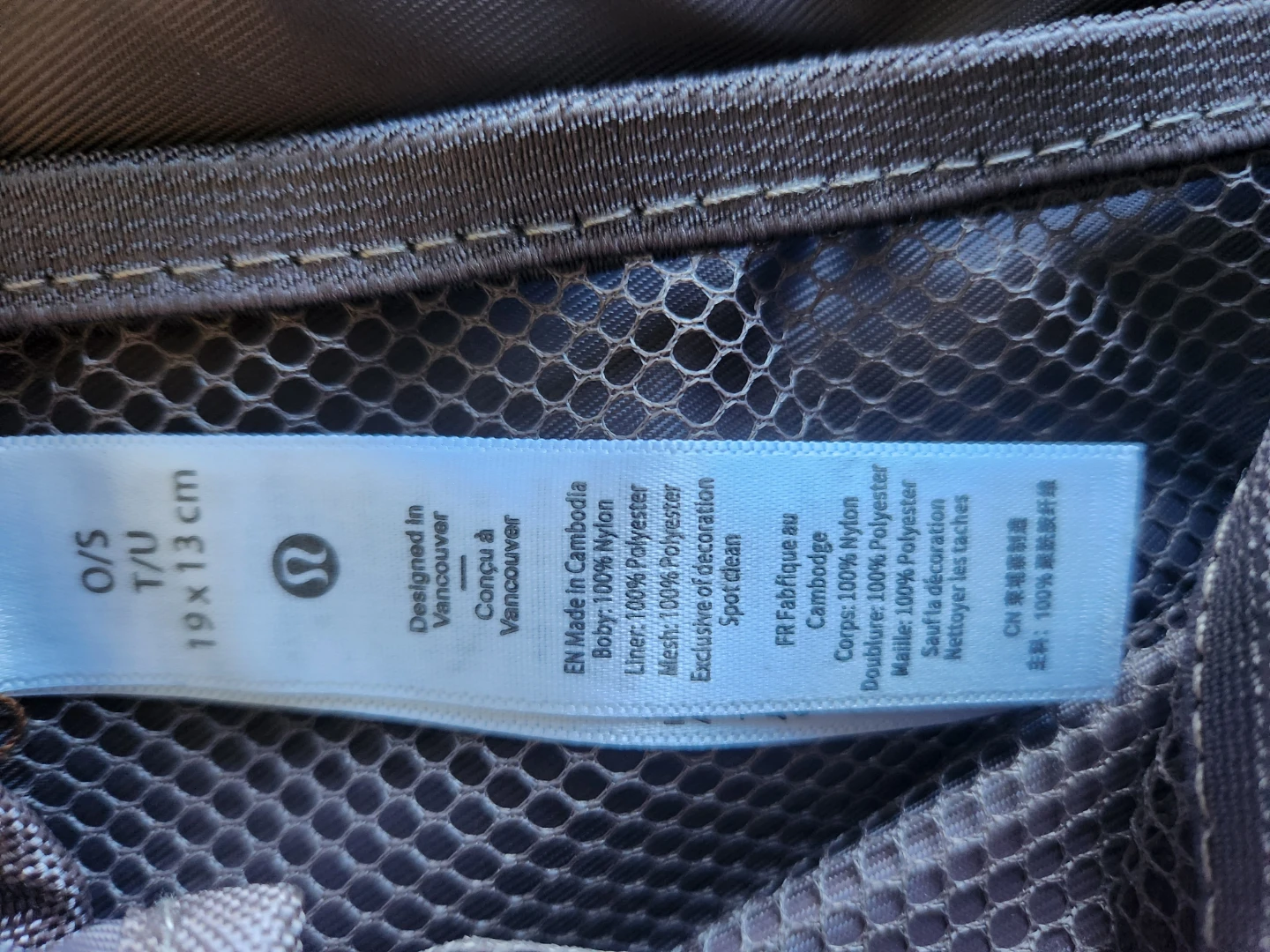 Lululemon Belt Bag Purple Camo - photo 5