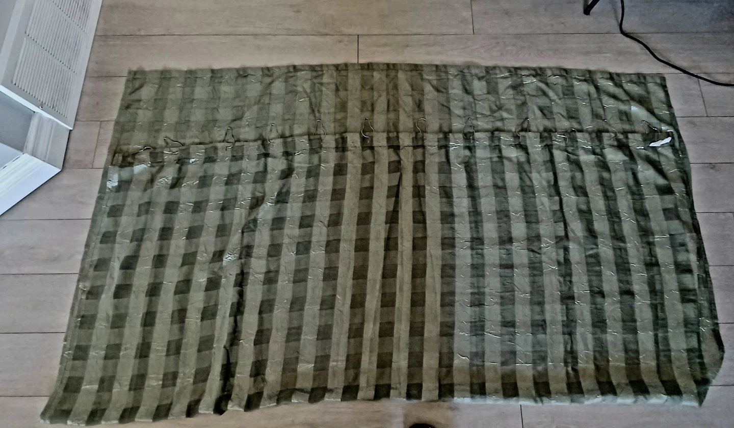 Curtains - Brown / and green - photo 3