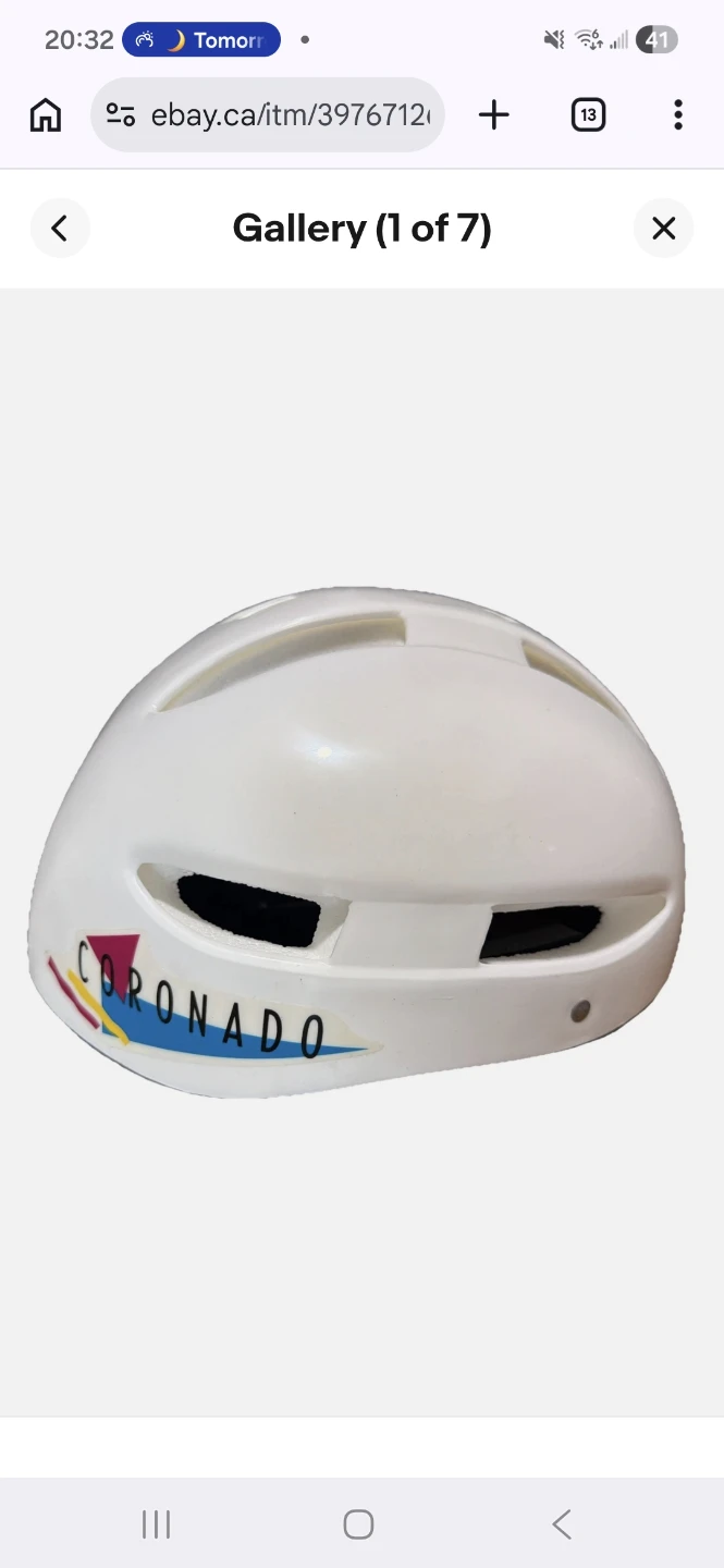 Vintage Troxel Coronado Helmet