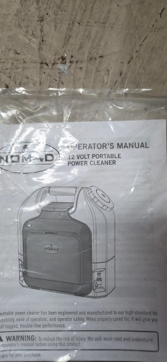 Nomad 12 Volt Portable Power Cleaner - photo 3