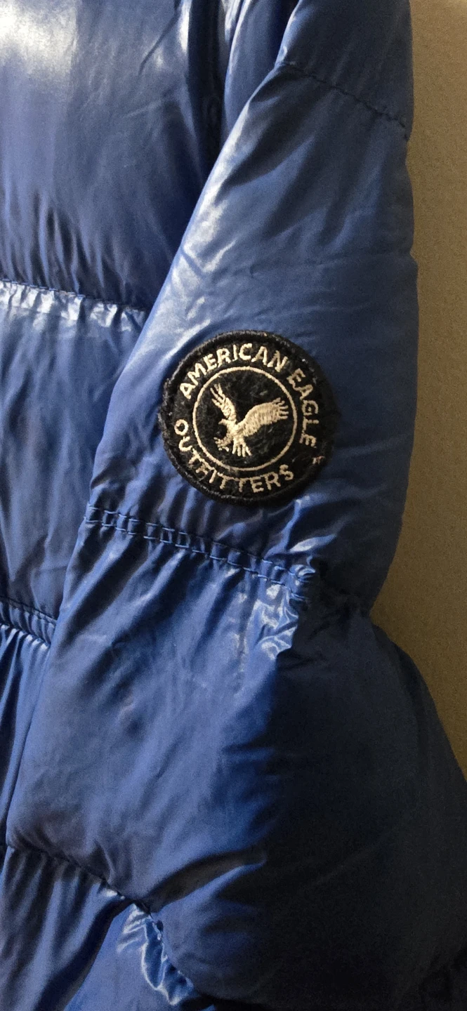 American Eagle Outfitters Blue Puffer Jacket - photo 3