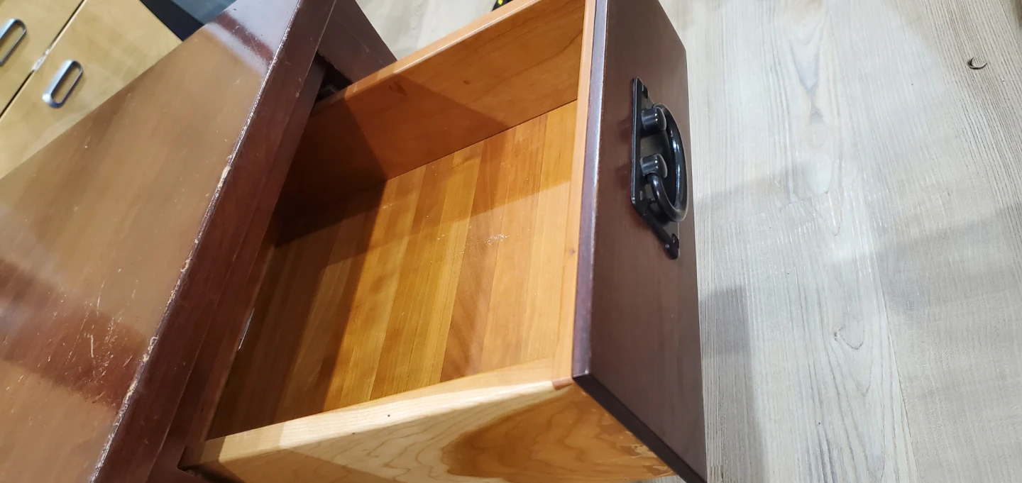 Pottery Barn Wooden Coffee Table with Drawers - photo 4
