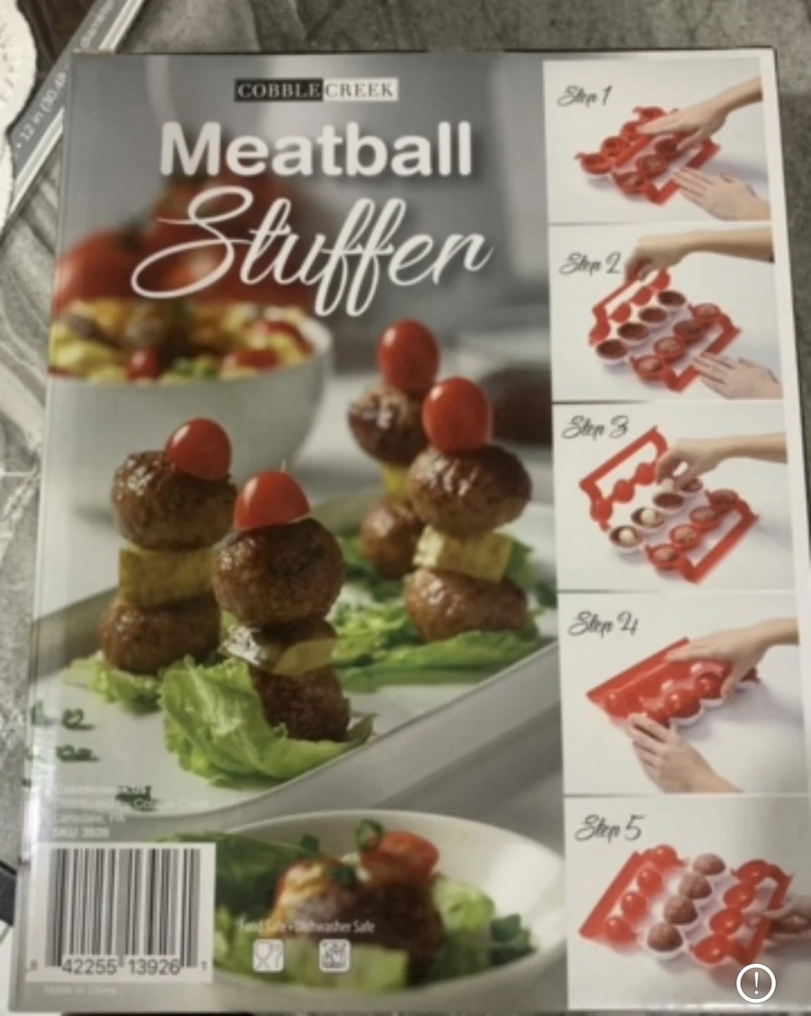 Cobble Creek Meatball Stuffer