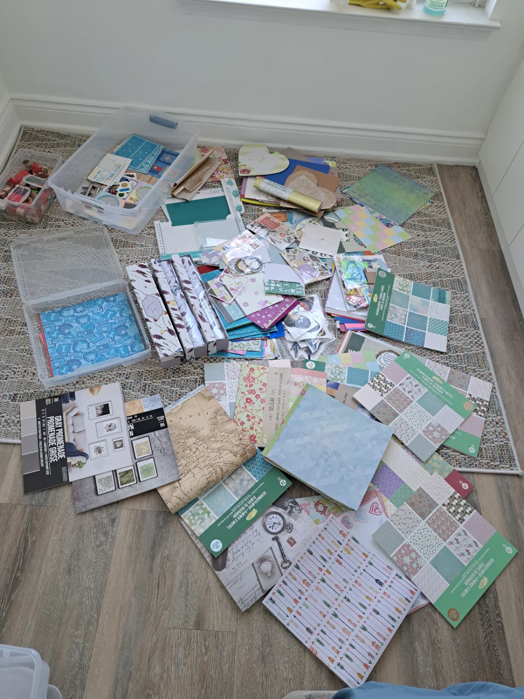 Scrapbooking Supplies Bundle.