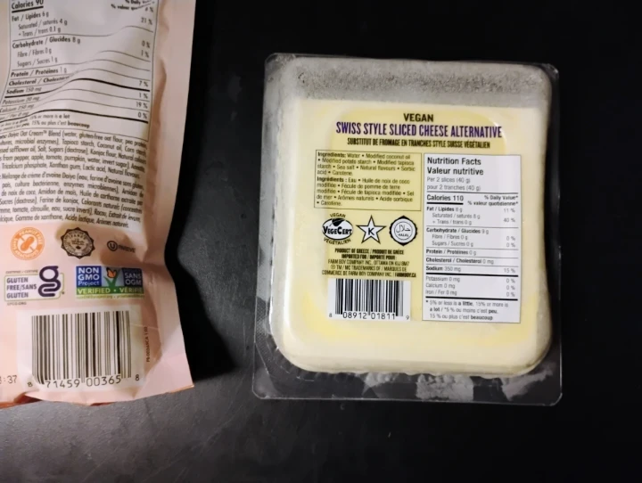 Dairy free cheese - shredded and slices, frozen! - photo 2
