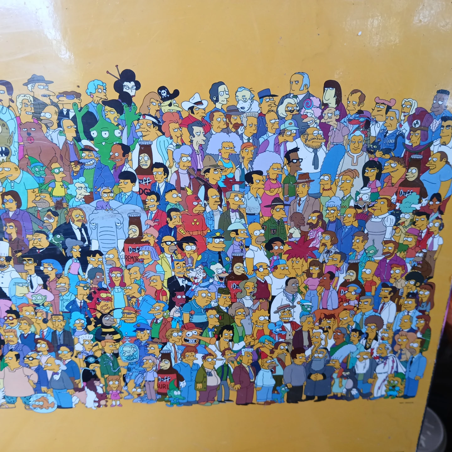 The Simpsons Poster on board - photo 3