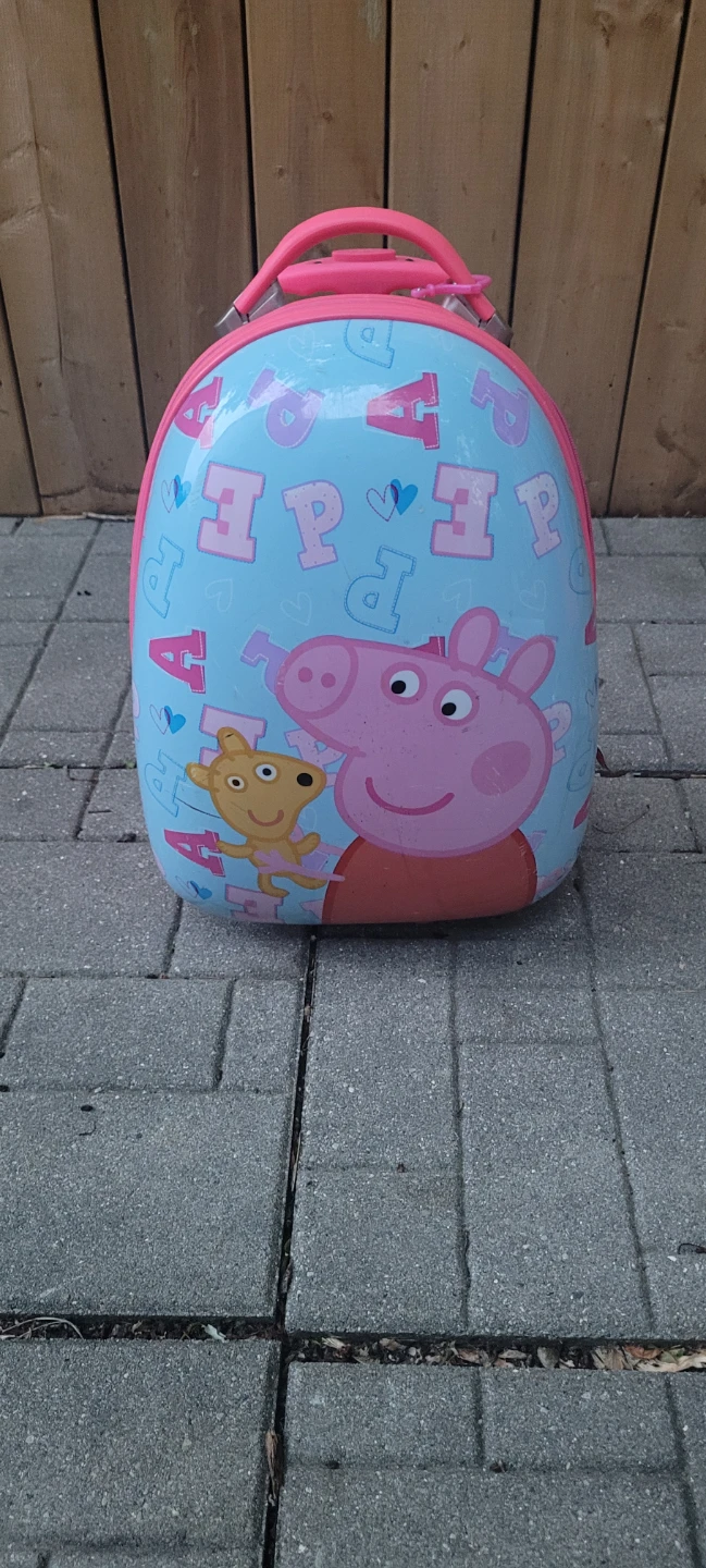 Peppa Pig Kids Rolling Luggage