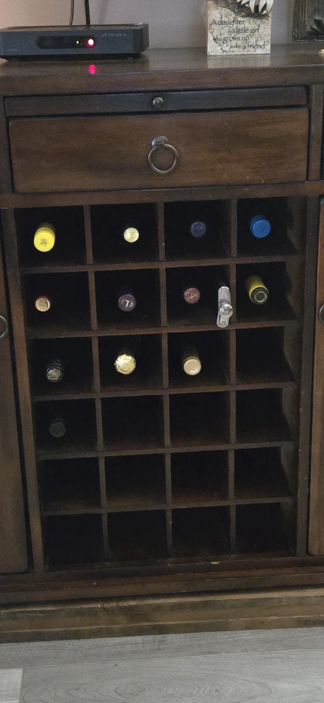 Maple Credenza with Built in Wine Rack - photo 5