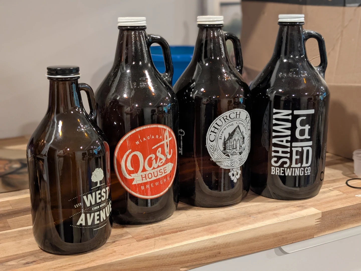 Assorted Craft Beer Growlers (2L)
