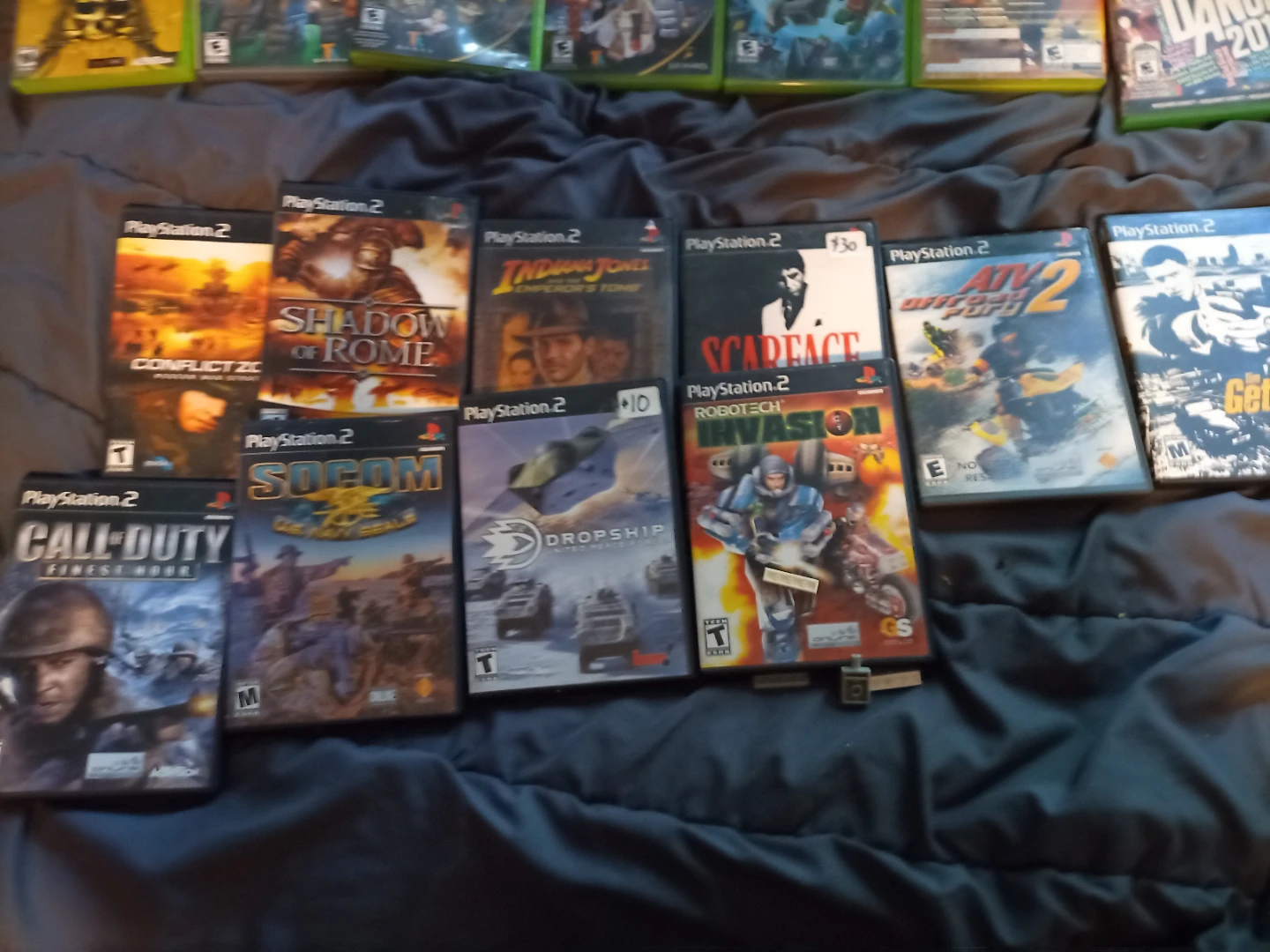 Xbox 360 Console with Games and Controllers - photo 5