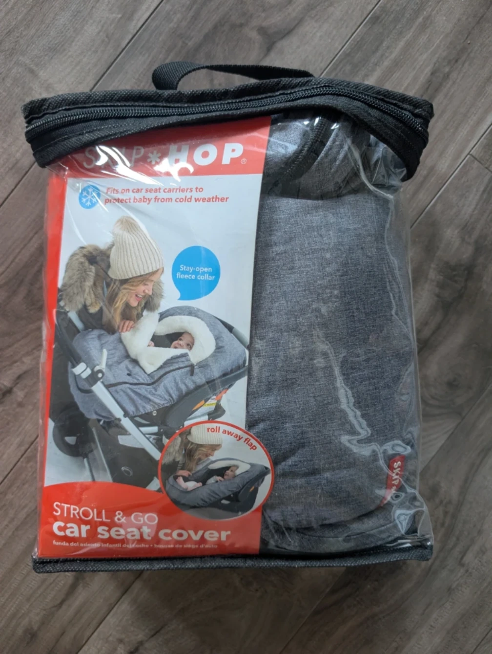 Skip Hop Stroll & Go Car Seat Cover - Heather Grey