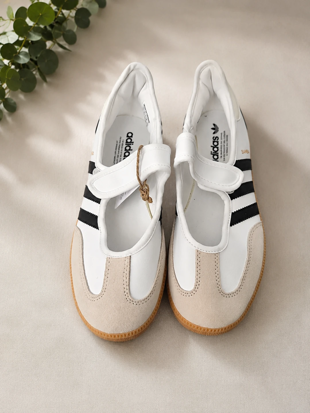 Adidas Samba Mary Jane Shoes White/Black