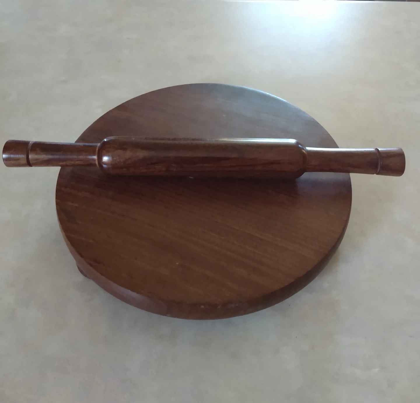 (New) Verka Teakwood Chakla & Belan Set ⚾