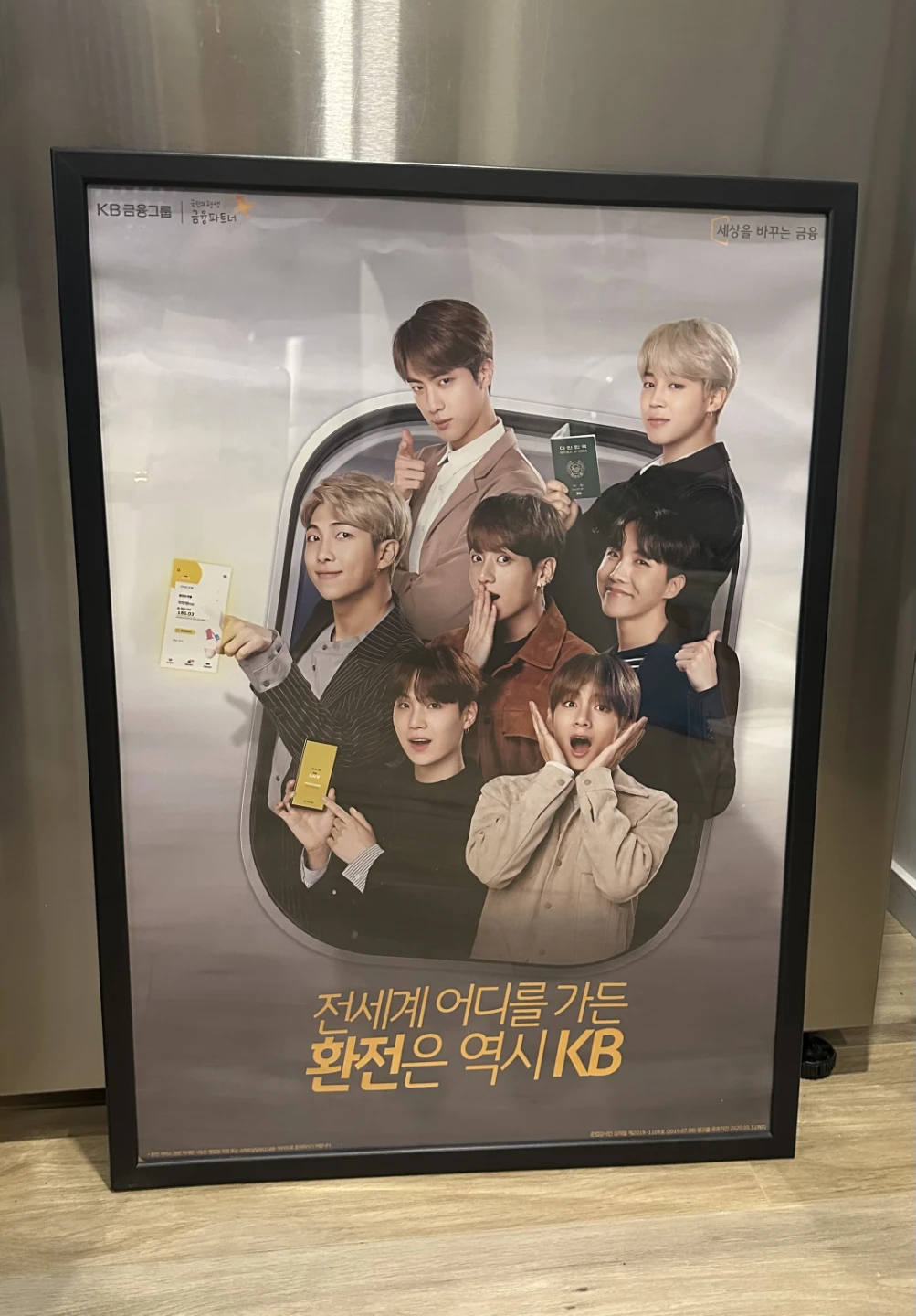 BTS Poster incl. Frame