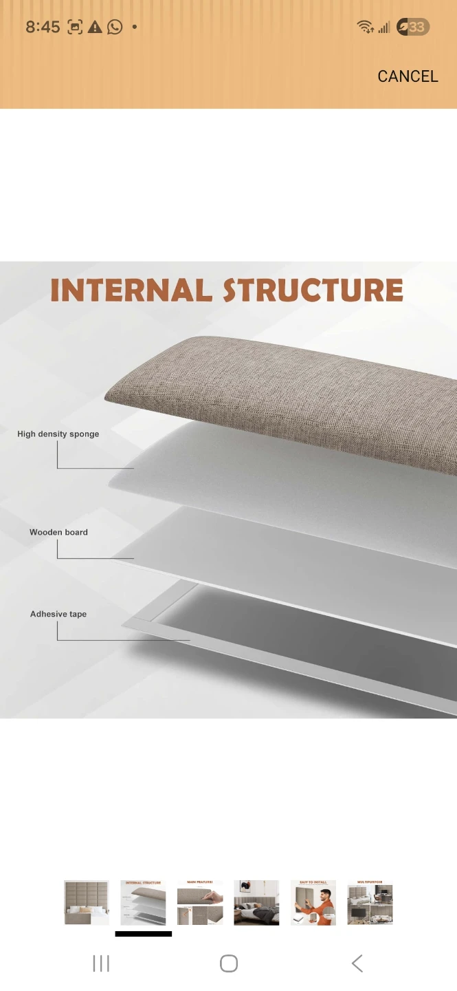 Upholstered Wall Panels - Headboard - photo 2