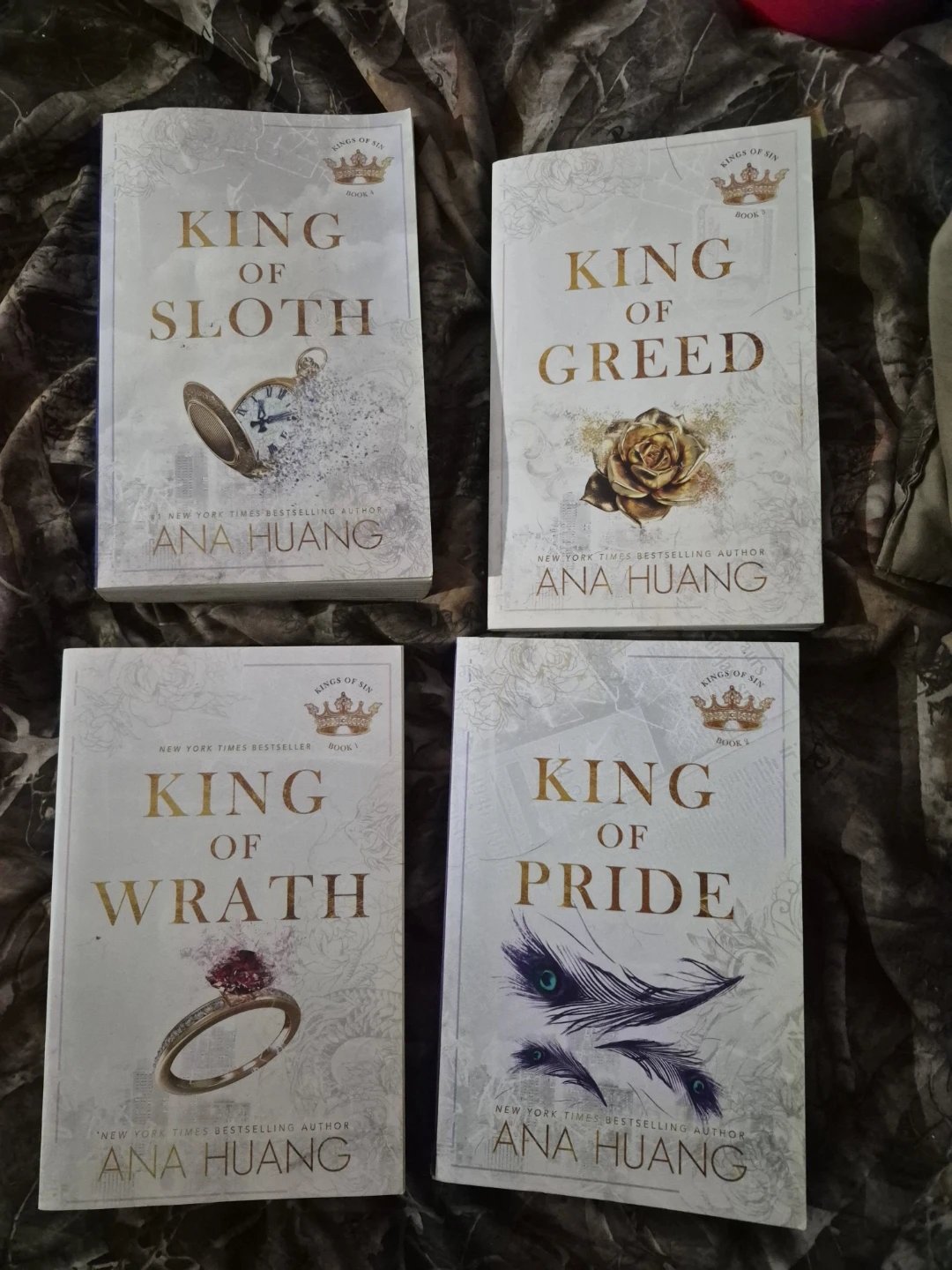 Ana Huang Kings of Sin Series Books 1-4