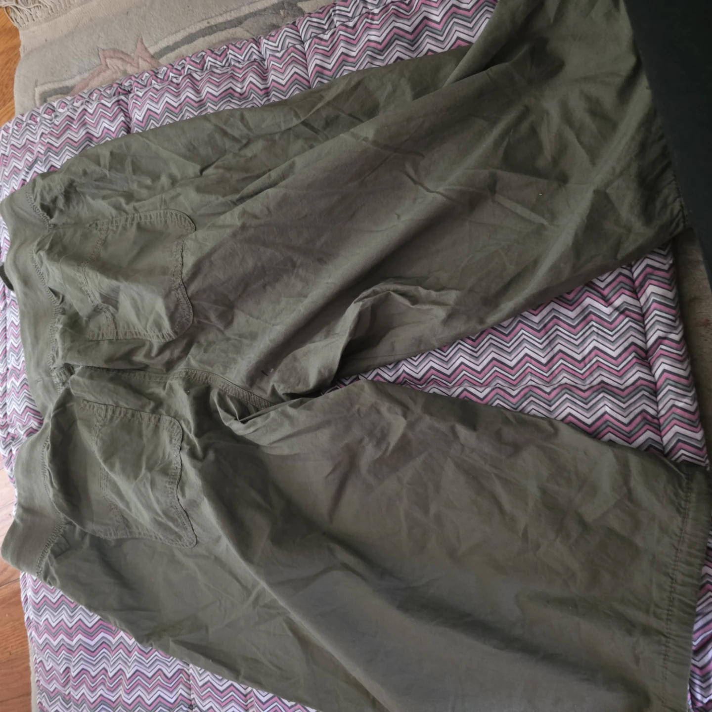 myStyle Women's Cargo Capris - Olive Green XL/TG⚽ - photo 2