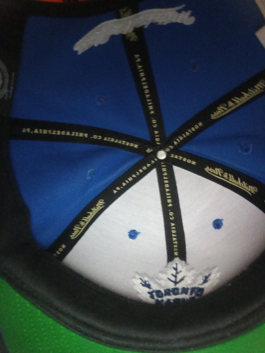 Toronto Maple Leafs Mitchell & Ness Snapback Hat - photo 3
