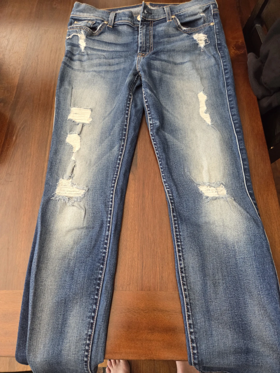 7 For All Mankind The Ankle Skinny Jeans - photo 2