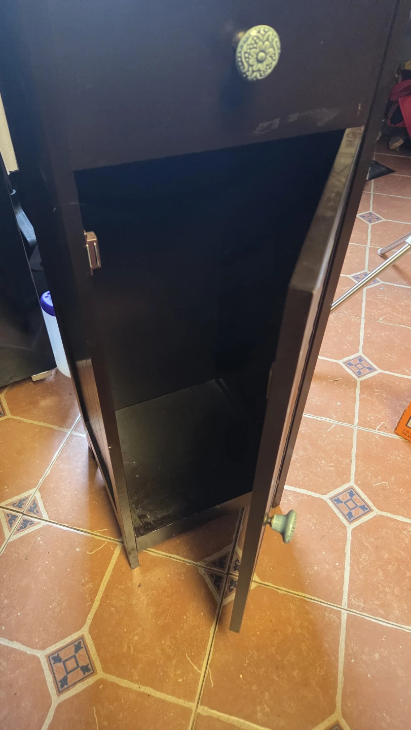 Nightstand with Drawer and Cabinet - photo 4