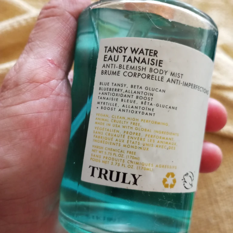 Truly Tansy Water Anti-Blemish Body Mist - photo 2