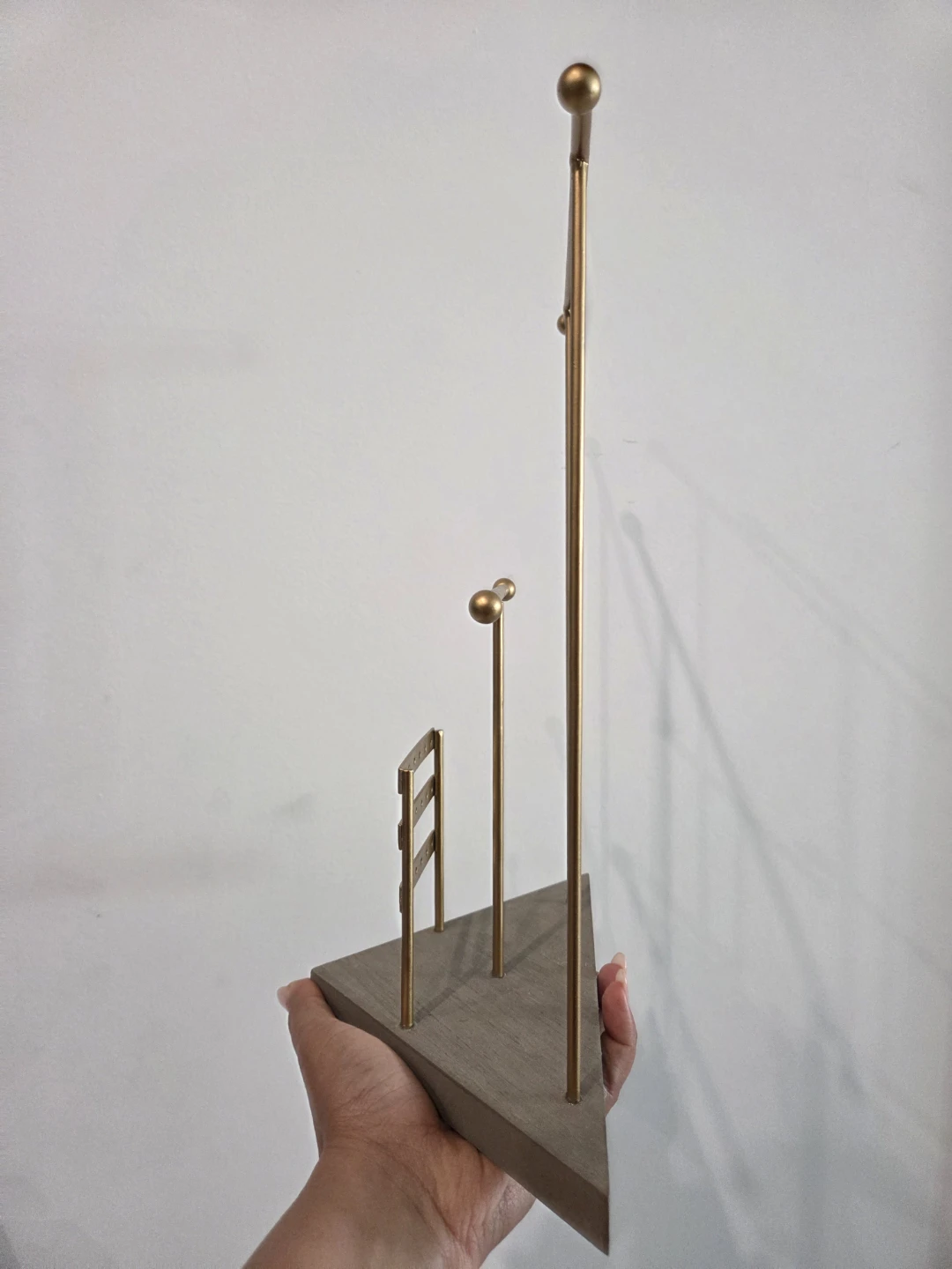 Gold Tone Jewelry Stand - photo 2
