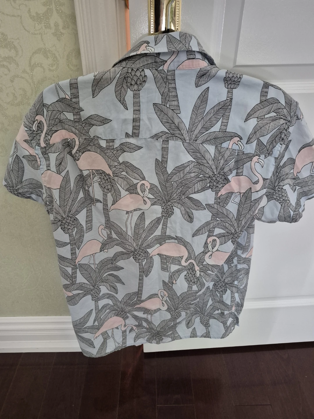 American Eagle Flamingo Print Shirt Men/Youth - photo 2