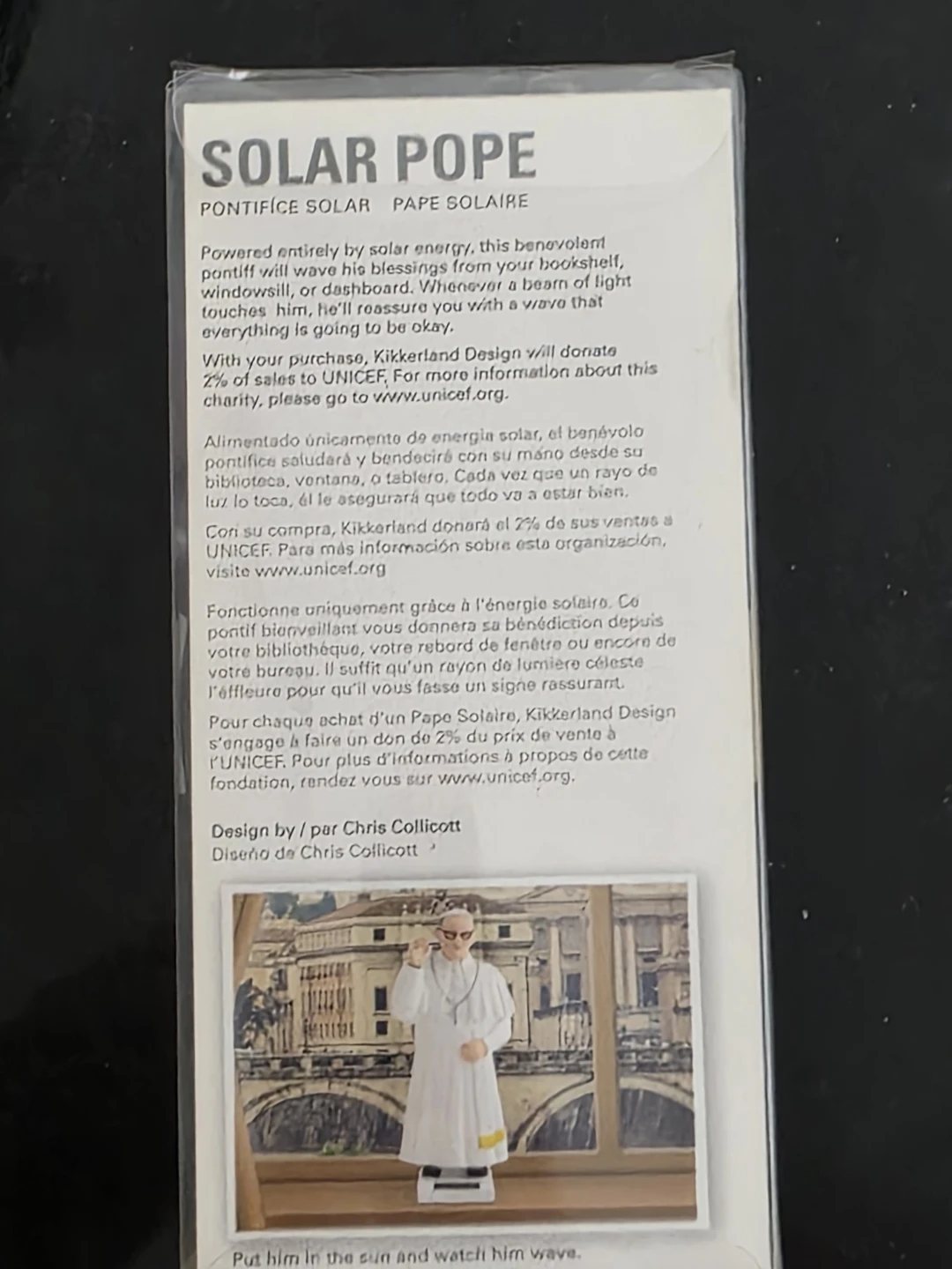 Kikkerland Solar Pope - photo 3