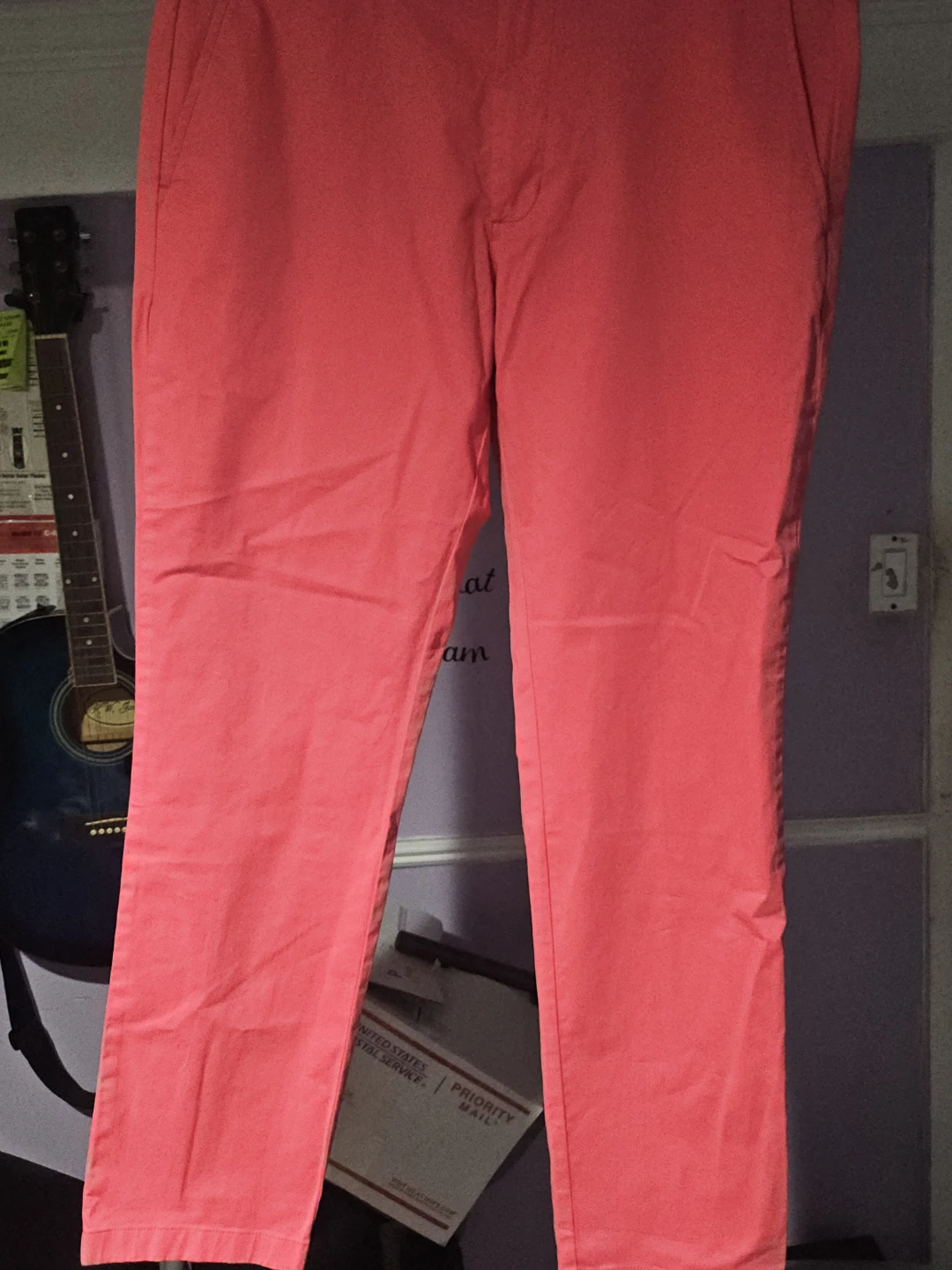 Vineyard Vines Chino Pants Coral Size 34x30 - photo 3