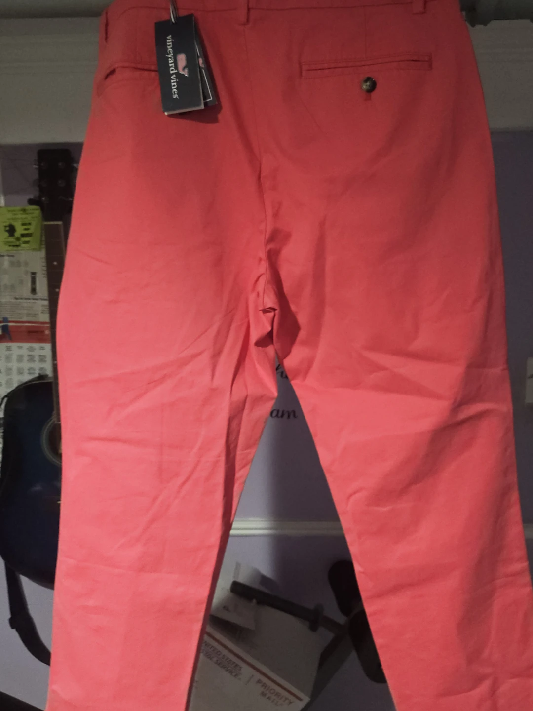 Vineyard Vines Chino Pants Coral Size 34x30 - photo 4