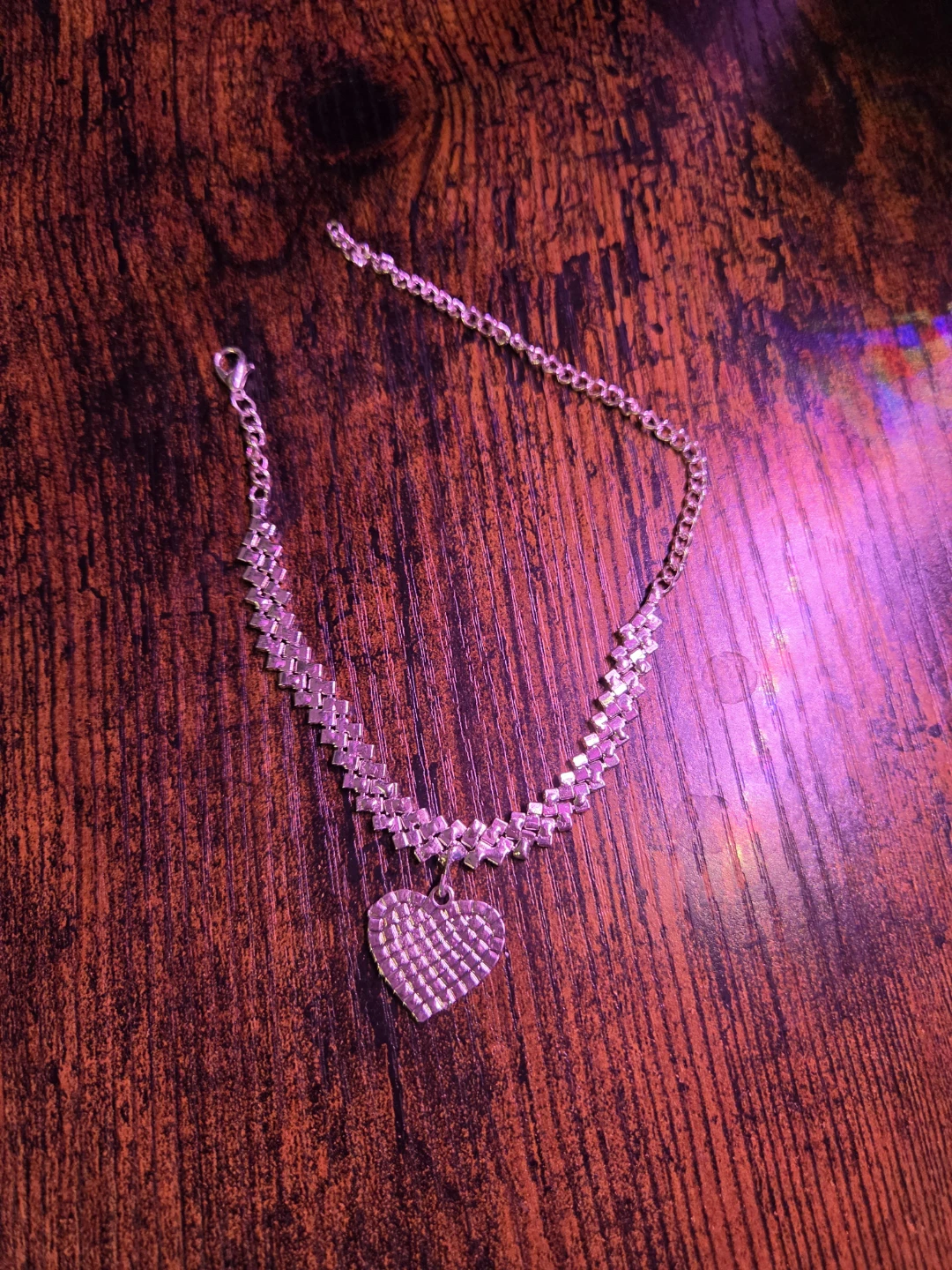 Sparkly Heart Pendant Necklace - photo 2