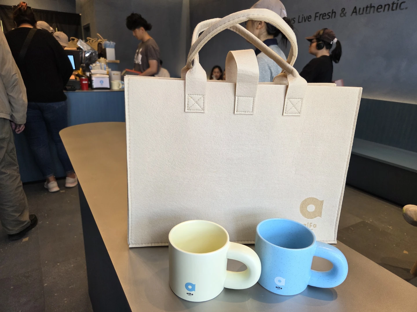 NEW! Mug + Tote (Alfa Tea Grand Opening)