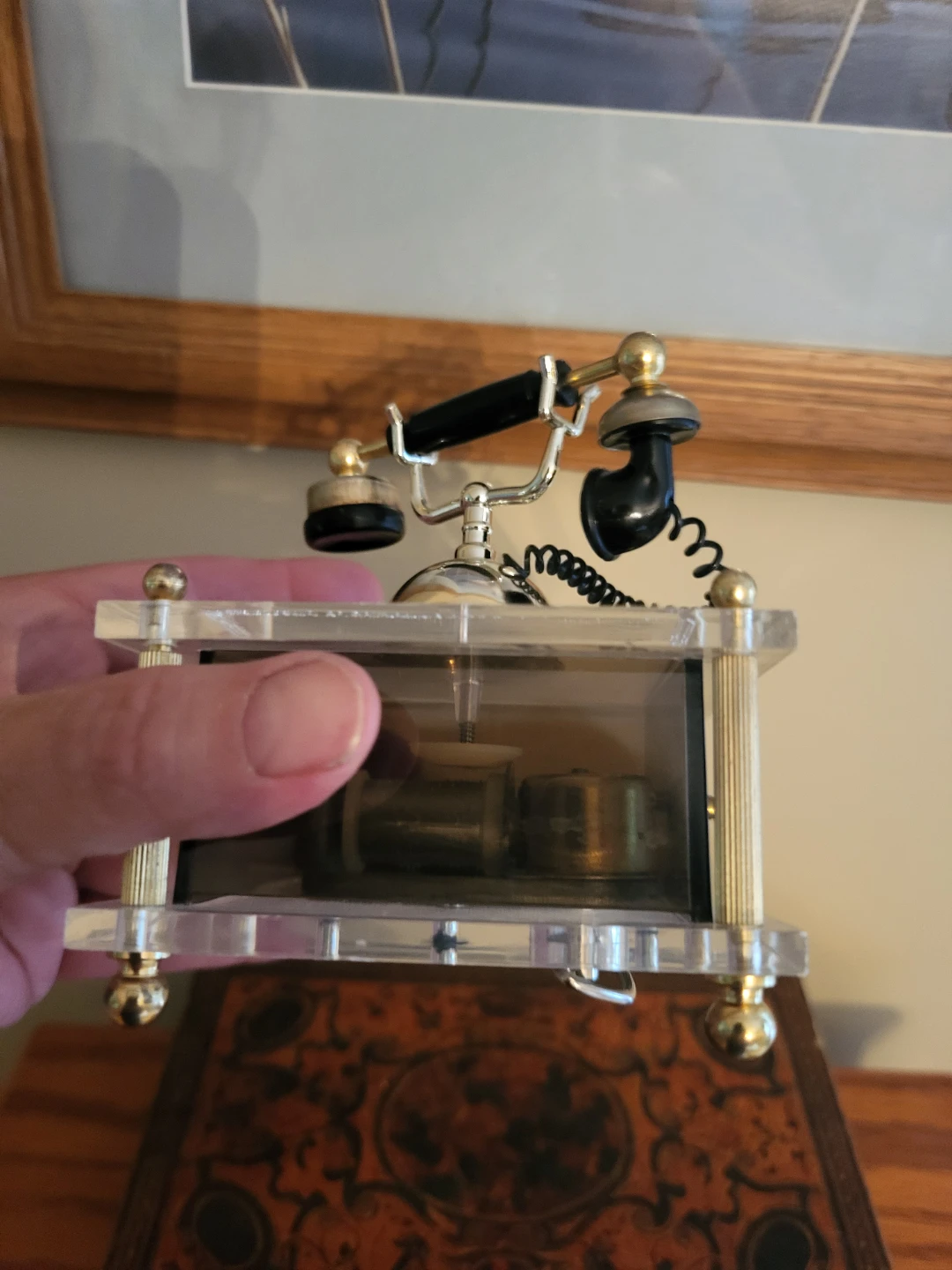 Vintage Rotary Phone Music Box - photo 3