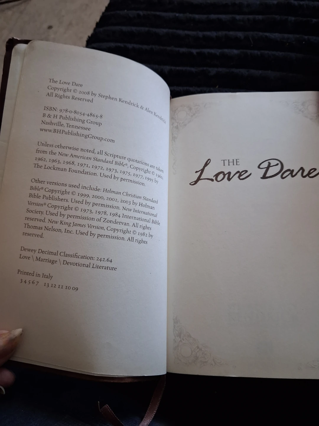 The Love Dare Book by Stephen & Alex Kendrick - photo 4
