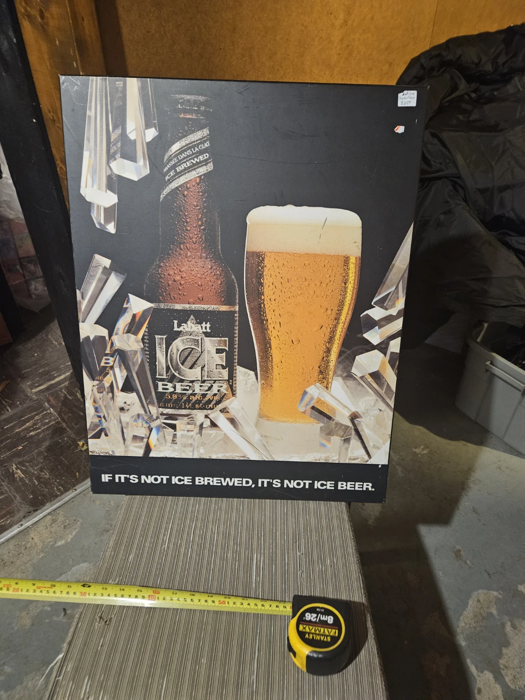 Labatt Ice Beer Advertisement Sign - photo 2
