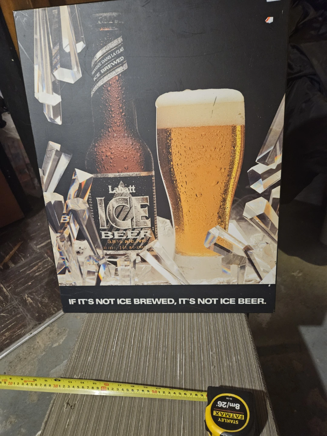 Labatt Ice Beer Advertisement Sign - photo 3