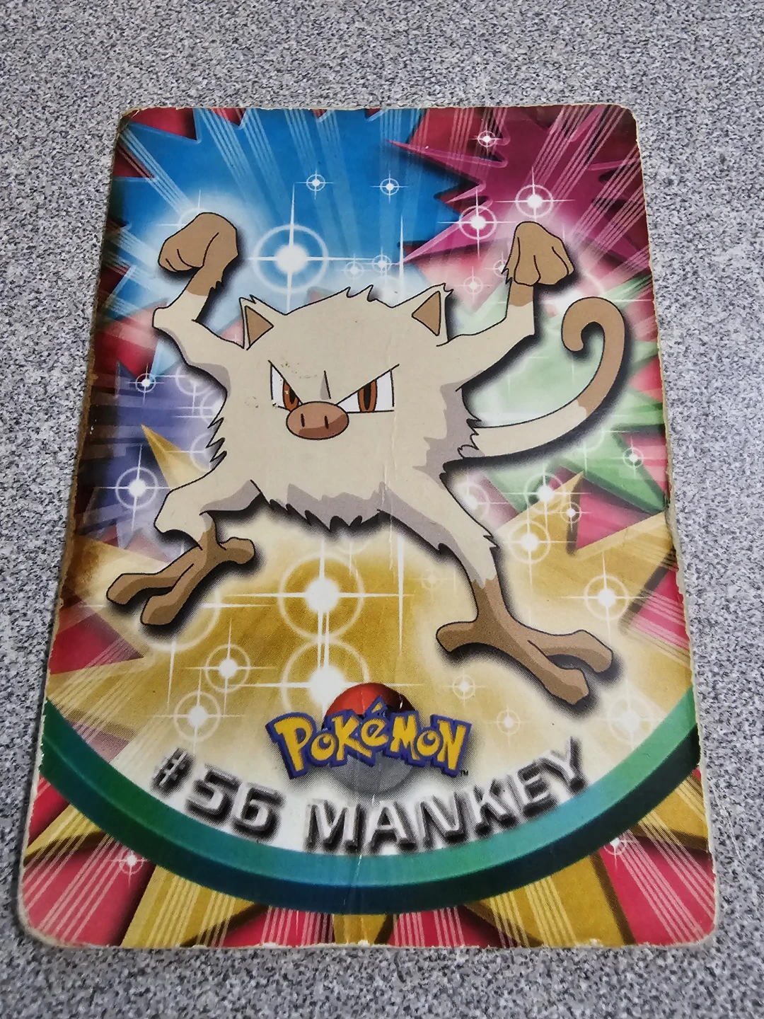 #56 Mankey Pokémon Card