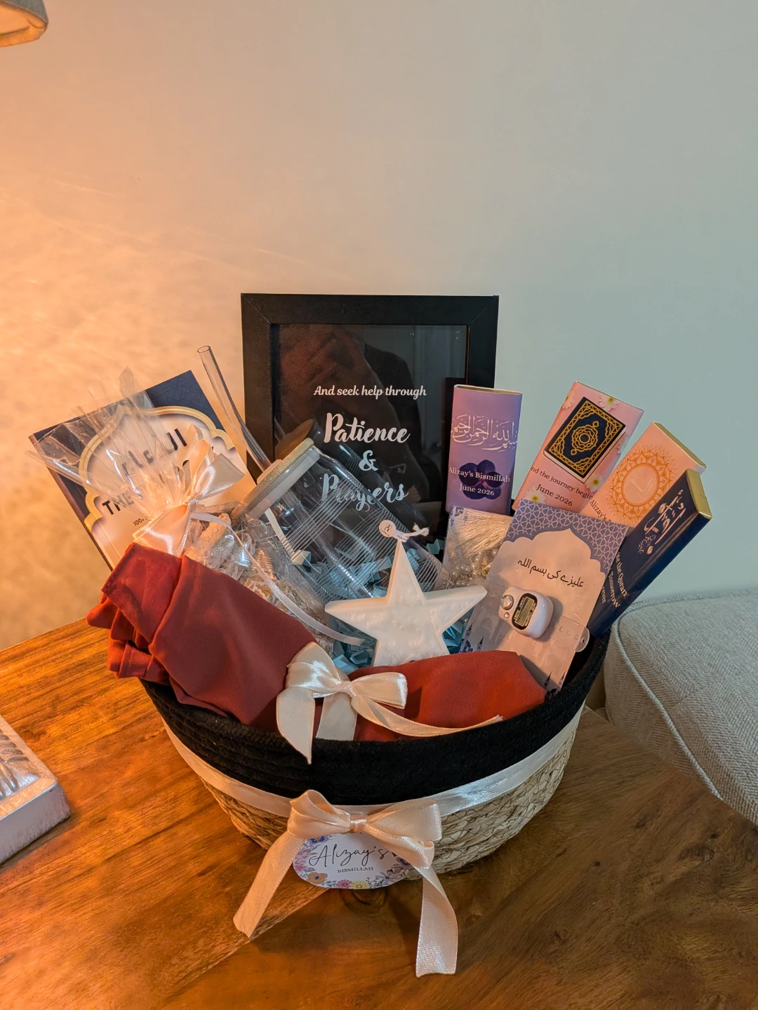 Nush Islamic Gift Basket for hajj or other events