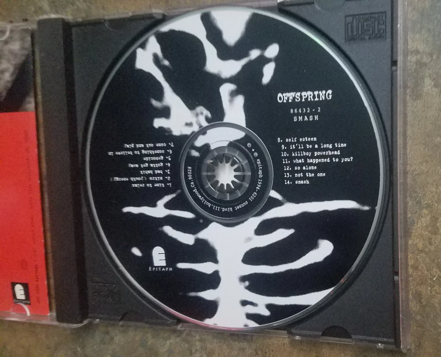 The Offspring Smash Near Mint/Mint Condition 1994 CD - photo 3