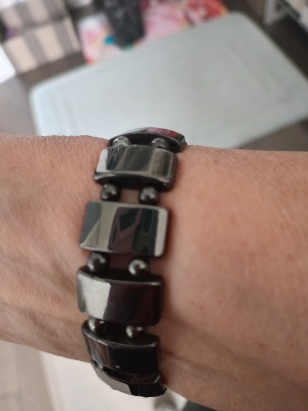 Magnetic Hematite Bracelet