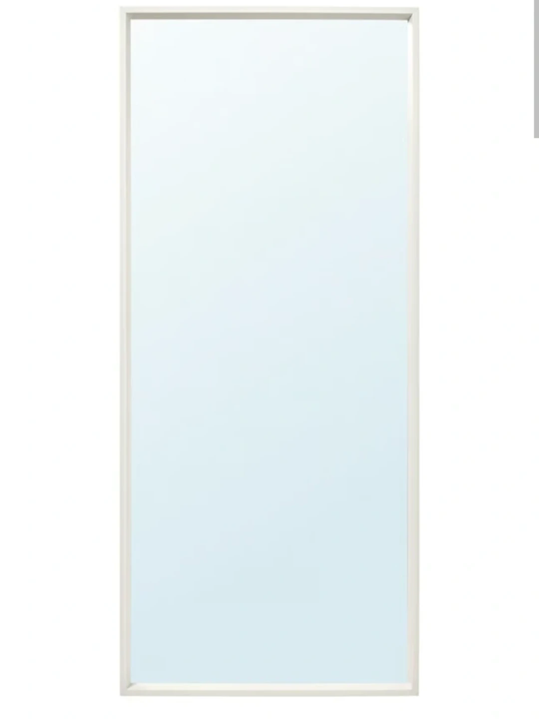 Ikea Nissedal White Full Length Mirror - photo 2