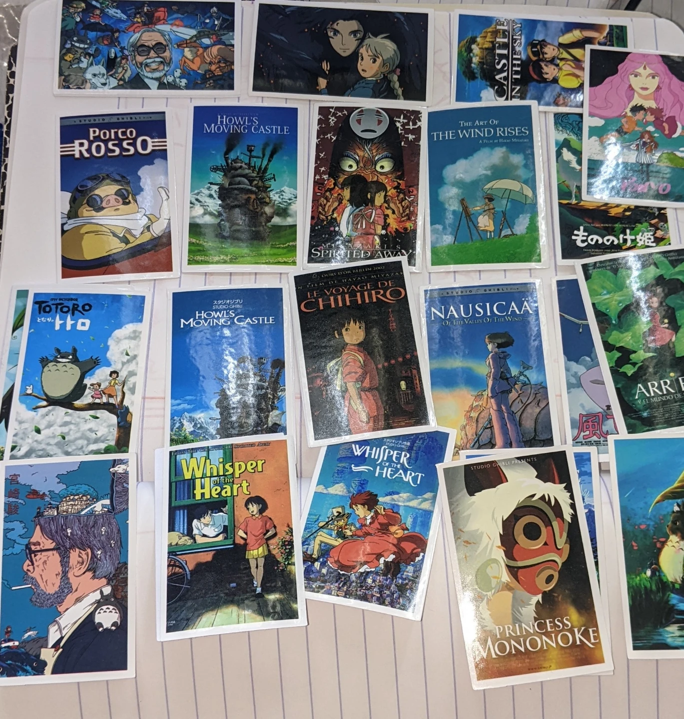 Studio Ghibli Movie Stickers ⚽
