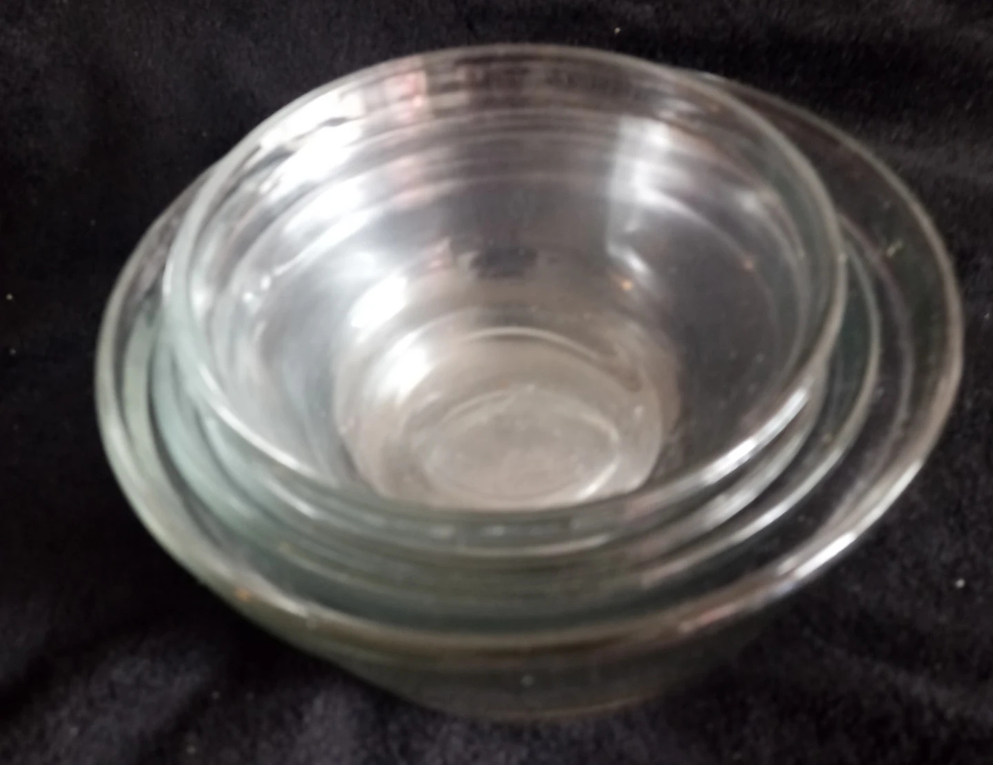 Glass Mixing Bowls Set⚽