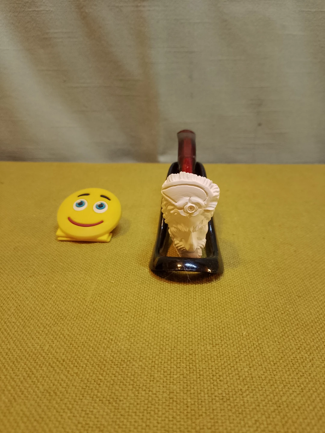 🆕 Face Carved - Mini Smoking Cigar Pipe 🆕 - photo 3