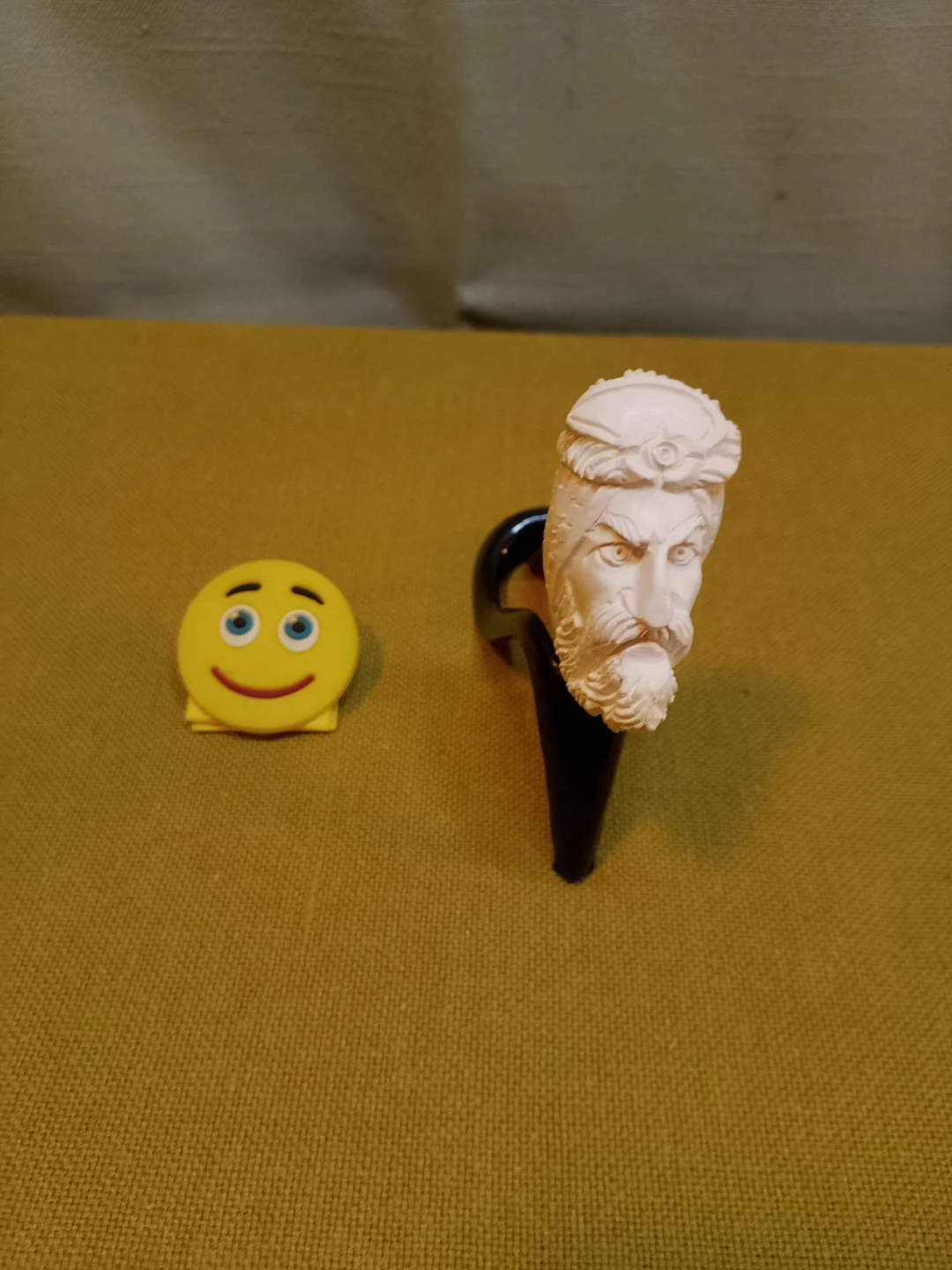 🆕 Face Carved - Mini Smoking Cigar Pipe 🆕 - photo 2