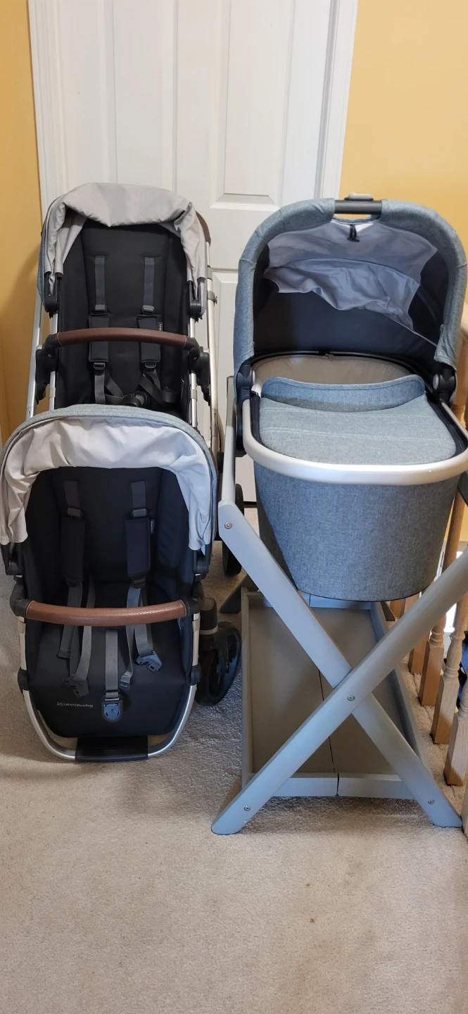 V2 Uppababy Vista single or double stroller