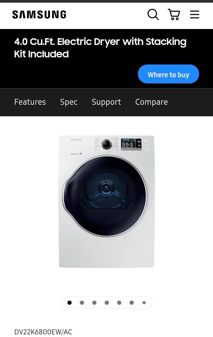 Samsung Washer & Dryer set - photo 3