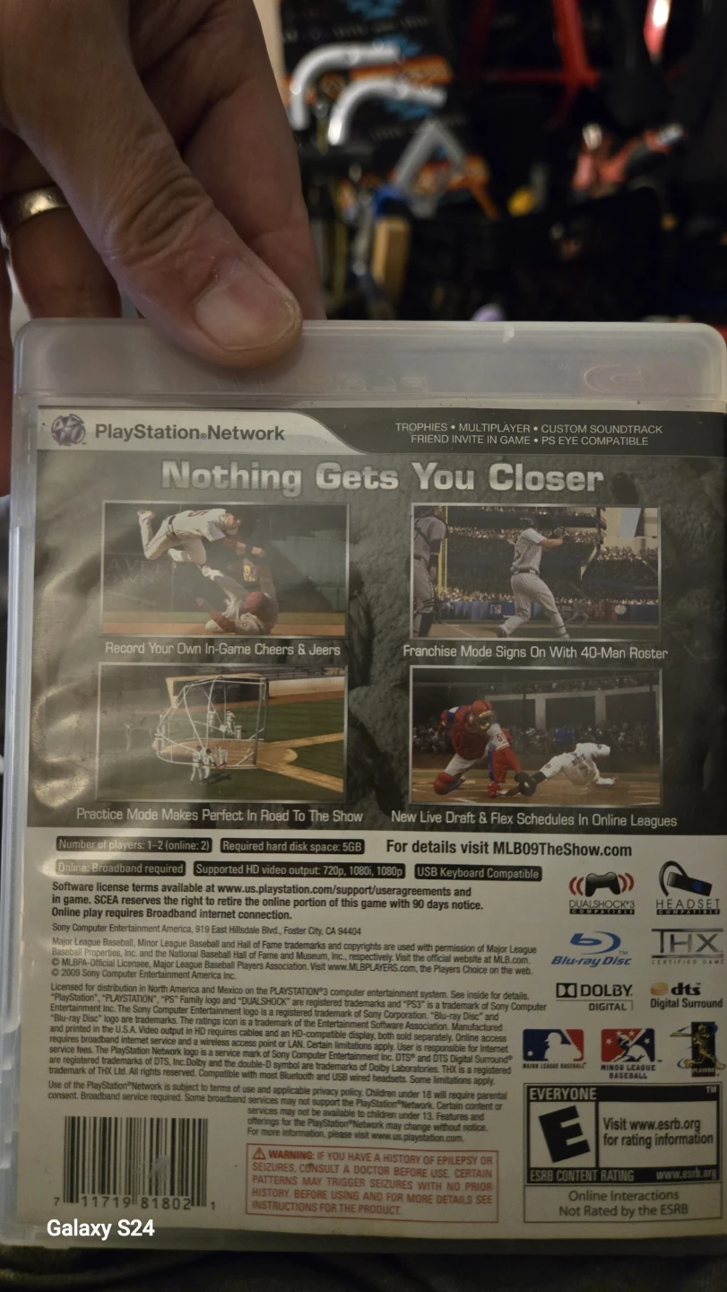 (CASE ONLY) MLB 09 The Show PlayStation 3 Game - photo 2